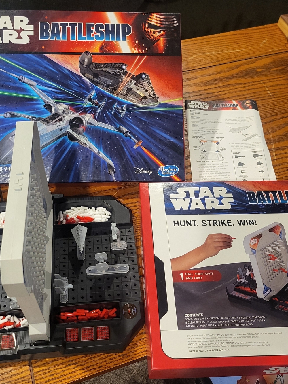 ⭐ STAR WARS GAME NIGHT BUNDLE ⭐Battleship + NEW UNO + Five 3D Puzzles + 1000 Pc